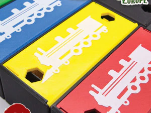 TICKET TO RIDE EUROPE INSERTS - INTERNAL ORGANIZER BY AM-MEDIA 3D Print Model