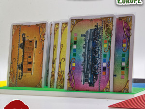 TICKET TO RIDE EUROPE INSERTS - INTERNAL ORGANIZER BY AM-MEDIA 3D 프린트 모델