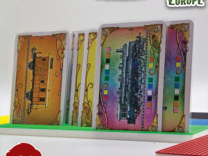 TICKET TO RIDE EUROPE INSERTS - INTERNAL ORGANIZER BY AM-MEDIA 3D Print Model