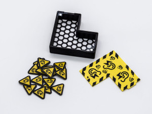 Zombicide 2nd edition inserts - internal organizer by am-media 3D Baskı Modeli