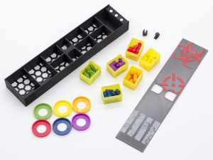 Zombicide 2nd edition inserts - internal organizer by am-media 3D Baskı Modeli