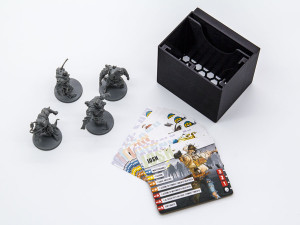 Zombicide 2nd edition inserts - internal organizer by am-media 3D Baskı Modeli