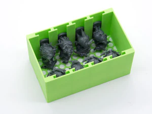 Zombicide 2nd edition inserts - internal organizer by am-media 3D Print Model
