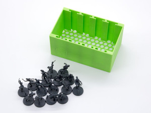 Zombicide 2nd edition inserts - internal organizer by am-media 3D Baskı Modeli