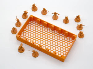 Zombicide 2nd edition inserts - internal organizer by am-media 3D Print Model