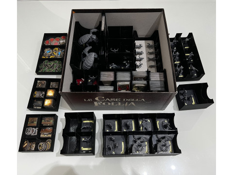 Mansions of Madness Second Edition internal organizer - inserts by am-media 3D Print Model