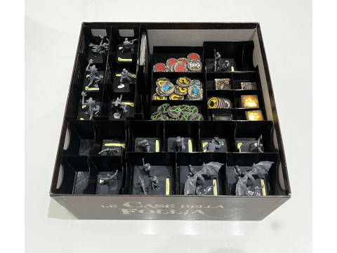 Mansions of Madness Second Edition internal organizer - inserts by am-media 3D Print Model