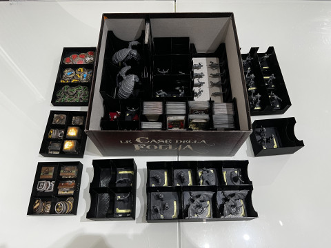 Mansions of Madness Second Edition internal organizer - inserts by am-media 3D Print Model