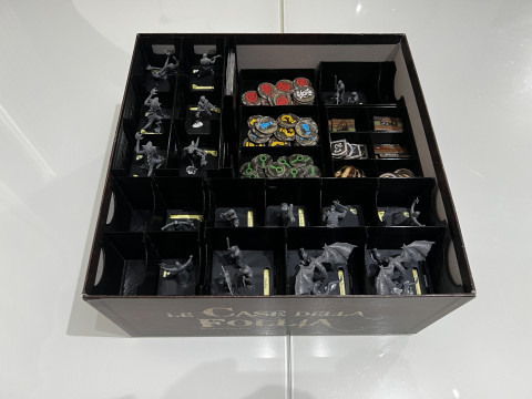 Mansions of Madness Second Edition internal organizer - inserts by am-media 3D Print Model