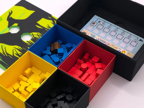 ARK NOVA 3D PRINTABLE INSERTS - INTERNAL ORGANIZER BY AM-MEDIA 3D Print Model