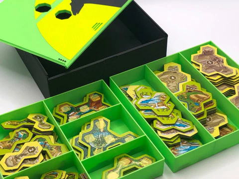 ARK NOVA 3D PRINTABLE INSERTS - INTERNAL ORGANIZER BY AM-MEDIA 3D Print Model
