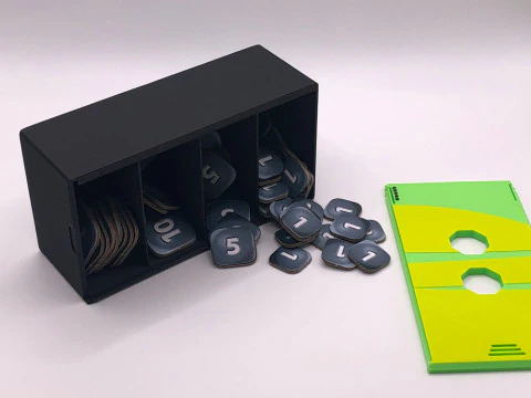 ARK NOVA 3D PRINTABLE INSERTS - INTERNAL ORGANIZER BY AM-MEDIA 3D Print Model