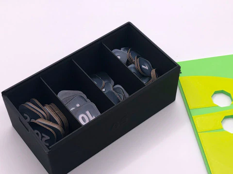 ARK NOVA 3D PRINTABLE INSERTS - INTERNAL ORGANIZER BY AM-MEDIA 3D Print Model