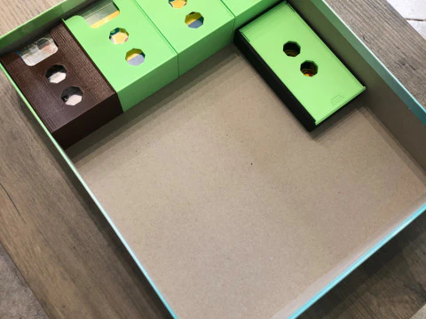 ARK NOVA 3D PRINTABLE INSERTS - INTERNAL ORGANIZER BY AM-MEDIA 3D Print Model