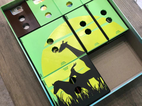 ARK NOVA 3D PRINTABLE INSERTS - INTERNAL ORGANIZER BY AM-MEDIA 3D Print Model
