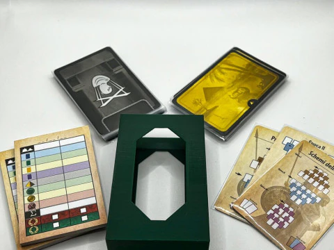 7 WONDERS BASISSPEL EN EXP PANTHEON EN AGORA 3D PRINTBARE INSERTS - INTERNE ORGANIZER DOOR AM-MEDIA 3D printmodel