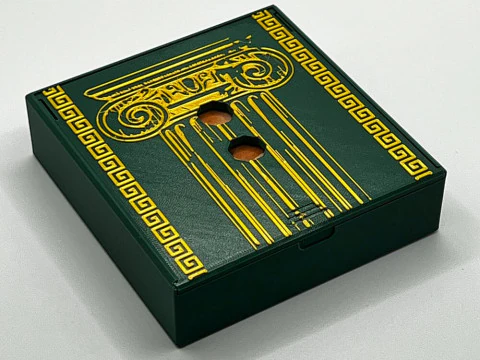 7 WONDERS BASISSPEL EN EXP PANTHEON EN AGORA 3D PRINTBARE INSERTS - INTERNE ORGANIZER DOOR AM-MEDIA 3D printmodel