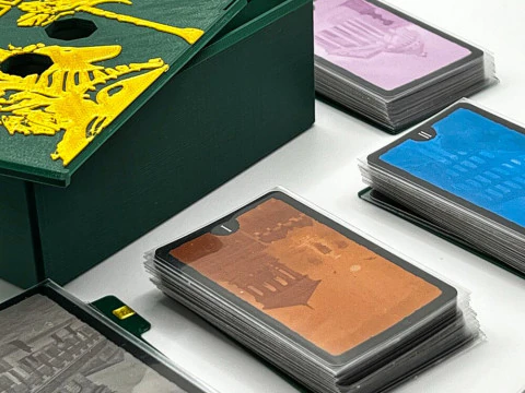 7 WONDERS BASISSPEL EN EXP PANTHEON EN AGORA 3D PRINTBARE INSERTS - INTERNE ORGANIZER DOOR AM-MEDIA 3D printmodel