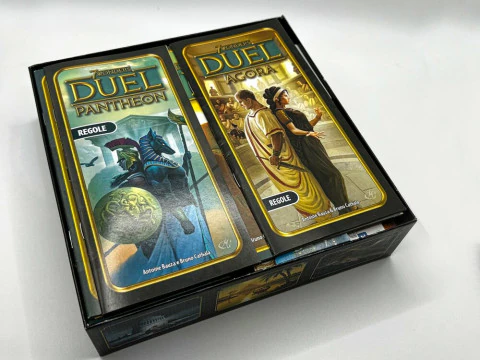 7 WONDERS BASISSPEL EN EXP PANTHEON EN AGORA 3D PRINTBARE INSERTS - INTERNE ORGANIZER DOOR AM-MEDIA 3D printmodel