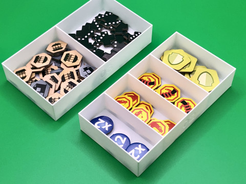 ARK NOVA 3D PRINTABLE INSERTS - INTERNAL ORGANIZER BY AM-MEDIA 3D Print Model