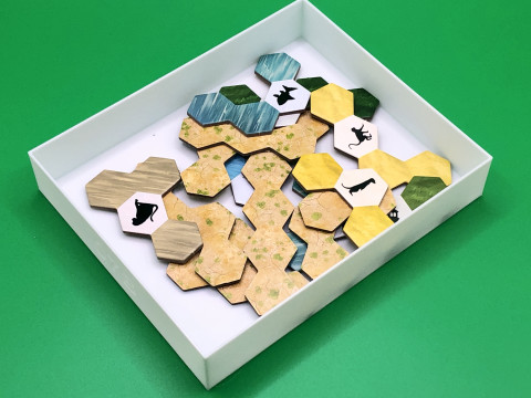 ARK NOVA 3D PRINTABLE INSERTS - INTERNAL ORGANIZER BY AM-MEDIA 3D Print Model