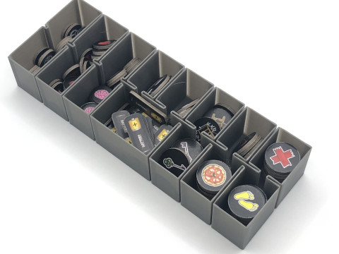 TALES OF EVIL 3D PRINTABLE INSERTS INTERNAL ORGANIZER FAST PRINT DESIGN Model Cetak 3D