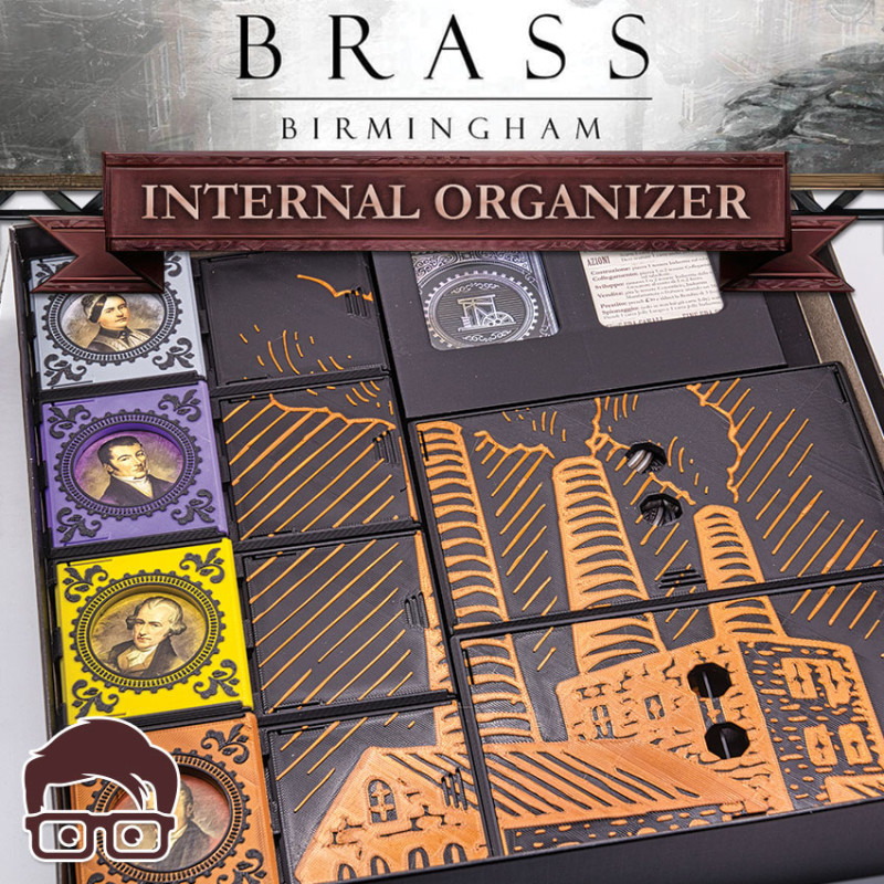 BRASS BIRMINGHAM INSERTS - INTERNAL ORGANIZER BY AM-MEDIA MULTICOLOR WITH ANY 3D PRINTER 3D Print Model .c4d .max .obj .3ds .fbx .stl .blend 