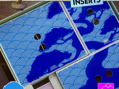 INSERTOS BONSAI - ORGANIZADOR DA AM-MEDIA MULTICOLOR COM QUALQUER IMPRESSORA 3D Modelo de Impressão 3D