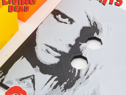 NIGHT OF THE LIVING DEAD INSERTS - ORGANIZER BY AM-MEDIA MULTICOLOR WITH ANY 3D PRINTER 3D-Druckmodell