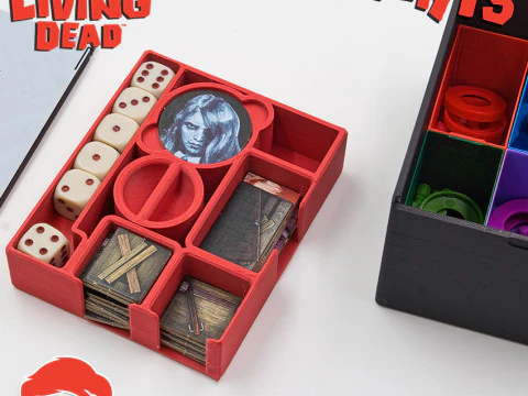 NIGHT OF THE LIVING DEAD INSERTS - ORGANIZER BY AM-MEDIA MULTICOLOR WITH ANY 3D PRINTER 3D Print Model