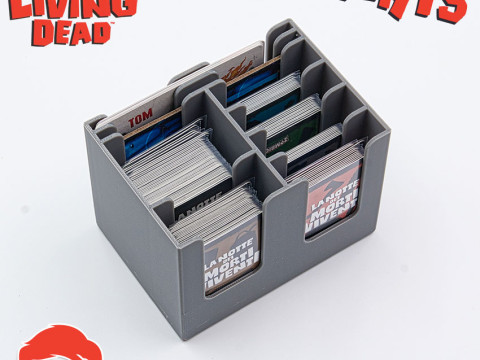 NIGHT OF THE LIVING DEAD INSERTS - ORGANIZER BY AM-MEDIA MULTICOLOR WITH ANY 3D PRINTER 3D-Druckmodell