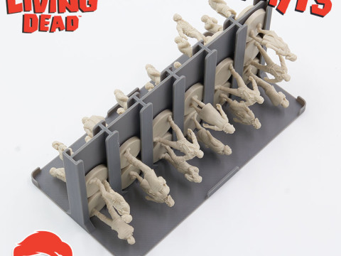 NIGHT OF THE LIVING DEAD INSERTS - ORGANIZER BY AM-MEDIA MULTICOLOR WITH ANY 3D PRINTER 3D-Druckmodell