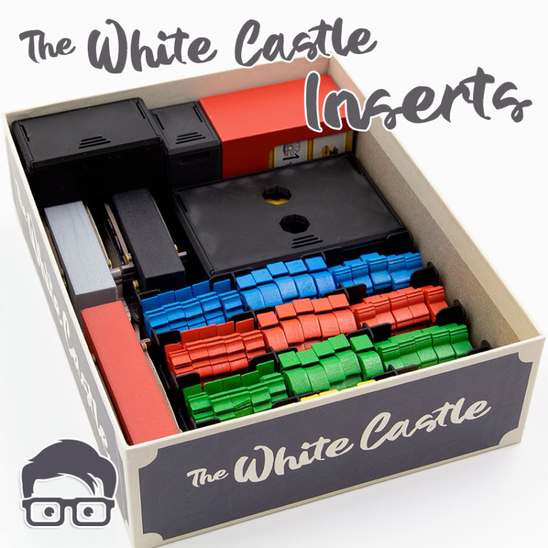 THE WHITE CASTLE INSERTS - ORGANIZER BY AM-MEDIA 3D Print Model .c4d .max .obj .3ds .fbx .stl .blend 