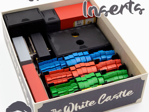 THE WHITE CASTLE INSERTS - ORGANIZER BY AM-MEDIA 3Dプリントモデル