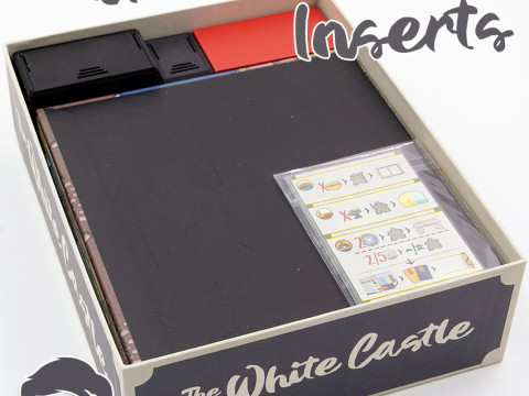 THE WHITE CASTLE INSERTS - ORGANIZER BY AM-MEDIA 3D Print Model