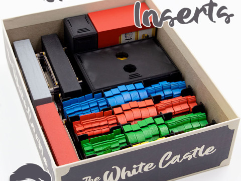 THE WHITE CASTLE INSERTS - ORGANIZER BY AM-MEDIA 3D Print Model