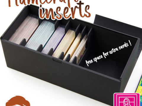 INSERTOS FLAMECRAFT - ORGANIZADOR M&Aacute;S 3 REGALO ESPECIAL PARA TI POR AM-MEDIA Modelo de impresión 3D
