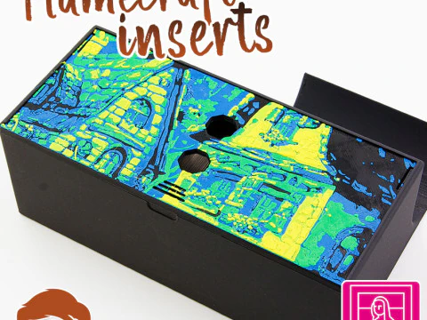 INSERTOS FLAMECRAFT - ORGANIZADOR M&Aacute;S 3 REGALO ESPECIAL PARA TI POR AM-MEDIA Modelo de impresión 3D
