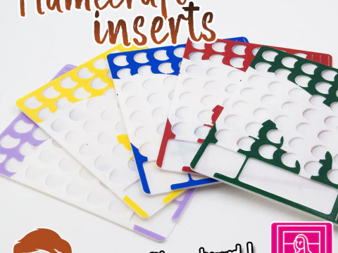 INSERTOS FLAMECRAFT - ORGANIZADOR M&Aacute;S 3 REGALO ESPECIAL PARA TI POR AM-MEDIA Modelo de impresión 3D
