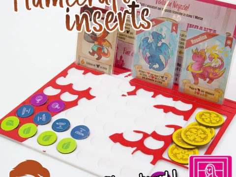INSERTOS FLAMECRAFT - ORGANIZADOR M&Aacute;S 3 REGALO ESPECIAL PARA TI POR AM-MEDIA Modelo de impresión 3D