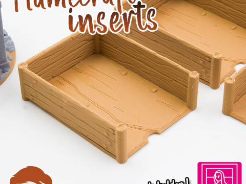 FLAMECRAFT INSERTS - ORGANIZER PLUS 3 SPECIAL GIFT FOR YOU BY AM-MEDIA 3D प्रिंट मॉडल