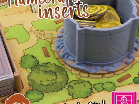 INSERTOS FLAMECRAFT - ORGANIZADOR M&Aacute;S 3 REGALO ESPECIAL PARA TI POR AM-MEDIA Modelo de impresión 3D