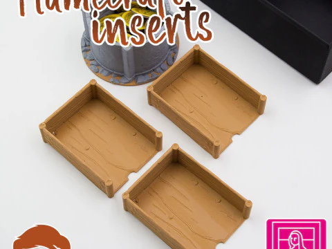 INSERTOS FLAMECRAFT - ORGANIZADOR M&Aacute;S 3 REGALO ESPECIAL PARA TI POR AM-MEDIA Modelo de impresión 3D