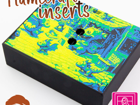 FLAMECRAFT INSERTS - ORGANIZER PLUS 3 SPECIAL GIFT FOR YOU BY AM-MEDIA 3D प्रिंट मॉडल