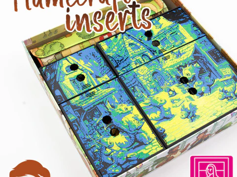 INSERTOS FLAMECRAFT - ORGANIZADOR M&Aacute;S 3 REGALO ESPECIAL PARA TI POR AM-MEDIA Modelo de impresión 3D