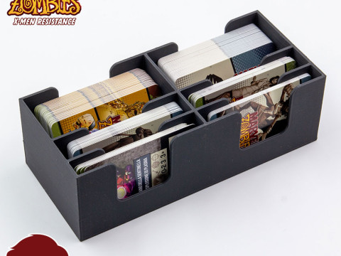 Zombicide Marvel X-Men resistance inserts - ORGANIZER PLUS 2 SPECIAL GIFT BY AM-MEDIABIZ Model do druku 3D