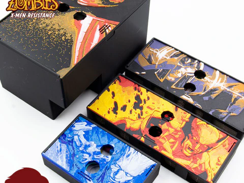 Zombicide Marvel X-Men resistance inserts - ORGANIZER PLUS 2 SPECIAL GIFT BY AM-MEDIABIZ 3D Print Model