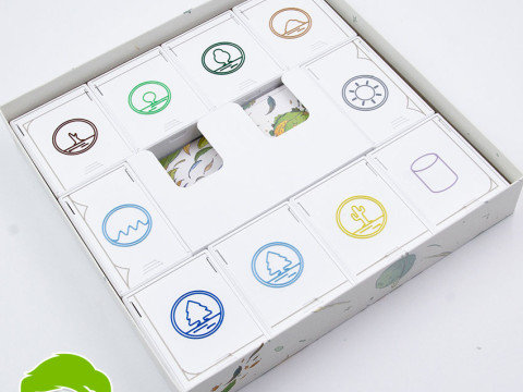 Inserts - Organizer for Evergreen with Pines Cact exp by am-media Modello di stampa 3D