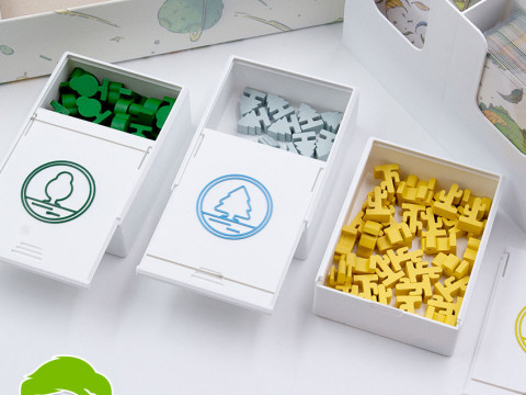 Inserts - Organizer for Evergreen with Pines Cact exp by am-media 3D Print Model