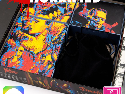 HORRIFIED BOARD GAME INSERTS - ORGANIZER BY AM-MEDIA 3Dプリントモデル